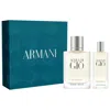 Armani Collezioni Acqua Di Gio Homme Eau De Toilette Cologne Set