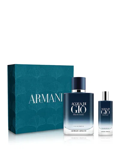 Armani Collezioni Acqua Di Gio Profondo Eau De Parfum Gift Set