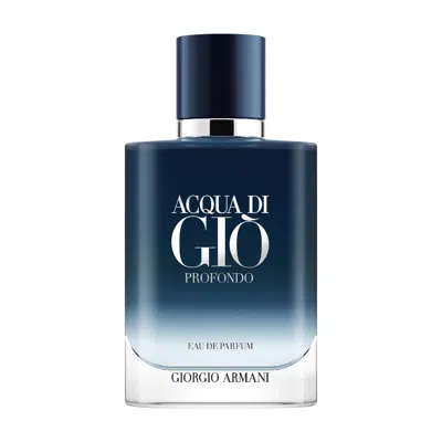 Armani Collezioni Acqua Di Giò Profondo Eau De Parfum Spray 1.7 oz/ 50 ml Eau De Parfum Spray In White