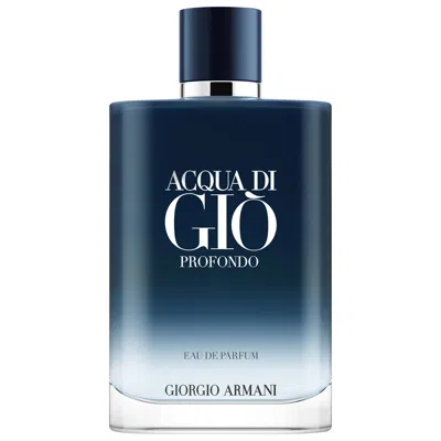 Armani Collezioni Acqua Di Giò Profondo Eau De Parfum Spray 6.8 oz / 200 ml Eau De Parfum Spray In White