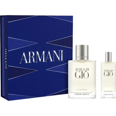 Armani Collezioni Armani Beauty Acqua Di Gió Eau De Toilette 2-piece Gift Set In Transparent