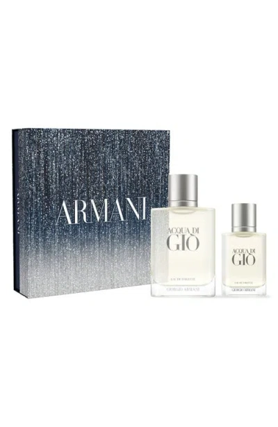 Armani Collezioni Armani Beauty Acqua Di Gió Eau De Toilette Set In Transparent