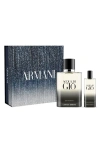 Armani Collezioni Armani Beauty Acqua Di Gió Profondo Eau De Parfum Set In Transparent