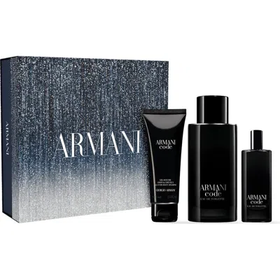 Armani Collezioni Armani Beauty Armani Code Eau De Toilette Set In Transparent