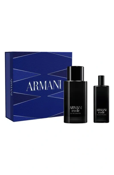 Armani Collezioni Armani Beauty Code Eau De Toilette 2-piece Gift Set In Transparent