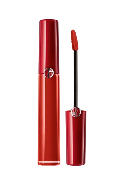 Armani Collezioni Armani Beauty Lip Maestro Liquid Lipstick In 418 Burn Red