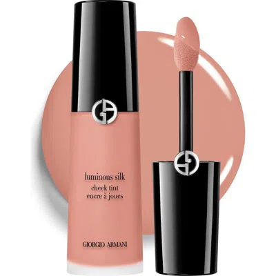 Armani Collezioni Armani Beauty Luminous Silk Liquid Blush Cheek Tint In Pink