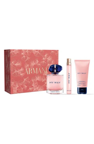 Armani Collezioni Armani Beauty My Way Eau De Parfum 3-piece Gift Set $219 Value In No Color