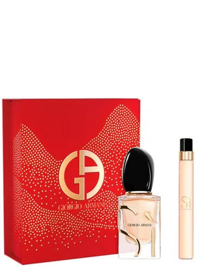 Armani Collezioni Armani Beauty Sì Eau De Parfum Gift Set 30ml | Sale For Rewards Members In White