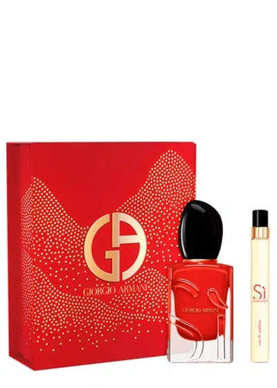 Armani Collezioni Armani Beauty Sì Passione Eau De Parfum Gift Set 50ml | Sale For Rewards Members In White
