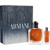 Armani Collezioni Armani Beauty Stronger With You Intensely Eau De Parfum Set In Transparent