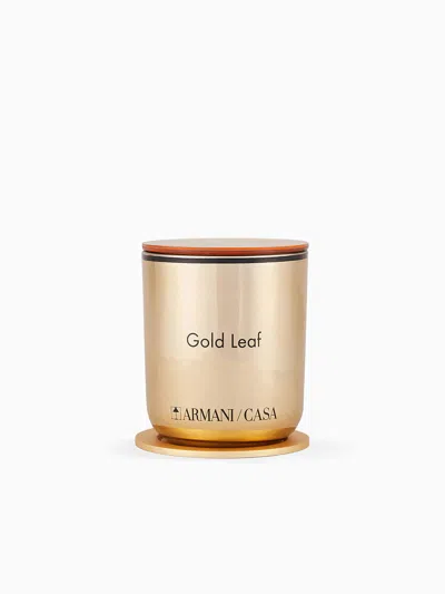 Armani Collezioni Armani Casa Candle In Gold