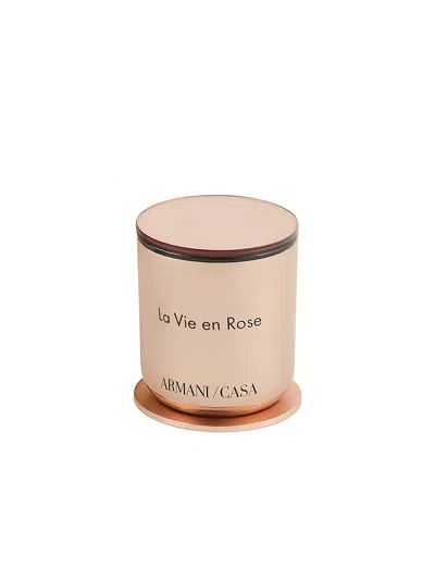 Armani Collezioni Armani Casa Pegaso La Vie En Rose Candle In Gold