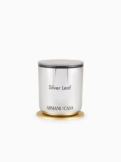 Armani Collezioni Armani Casa Pegaso Silver Leaf Candle