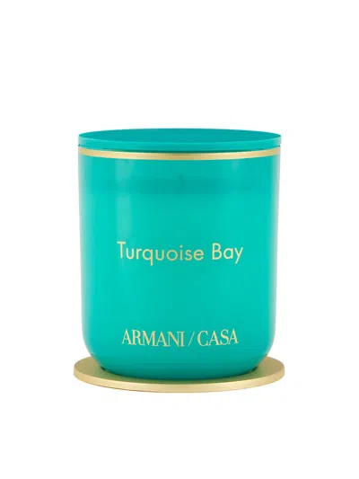 Armani Collezioni Armani Casa Pegaso Truquoise Bay Candle In Blue