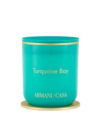 Armani Collezioni Armani Casa Pegaso Truquoise Bay Candle In Green
