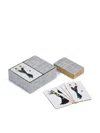 Armani Collezioni Armani Casa Playing Cards In Gray