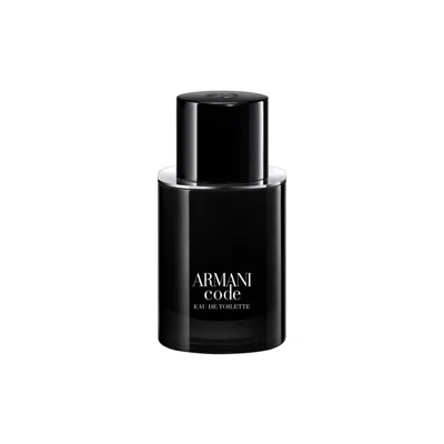 Armani Collezioni Armani Code Eau De Toilette 1.7 oz / 50 ml Eau De Toilette Spray In Black