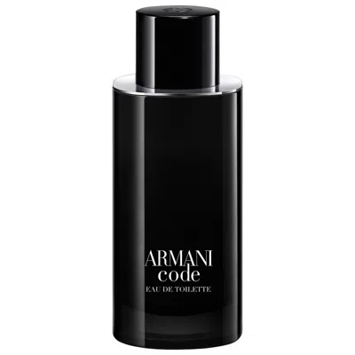 Armani Collezioni Armani Code Eau De Toilette 4.2 oz / 125 ml Eau De Toilette Spray In Black