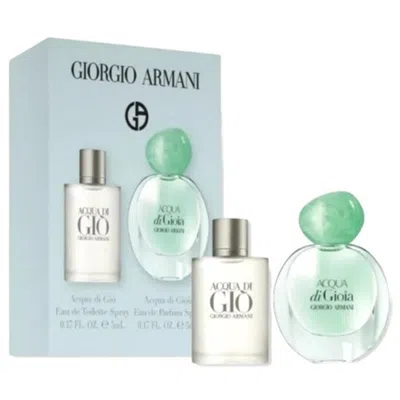 Armani Collezioni Armani Ladies Mini Set Gift Set Fragrances 3605972923295 In Transparent