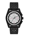 Armani Collezioni Men's Classic Grey Dial Watch In Black