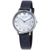ARMANI COLLEZIONI ARMANI MOTHER OF PEARL CRYSTAL DIAL LADIES WATCH AR11095