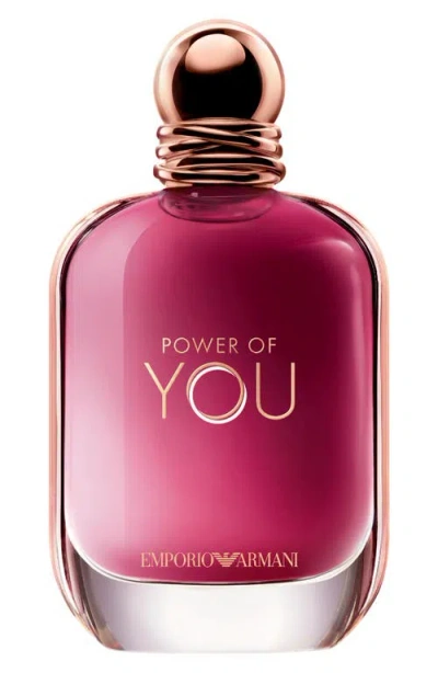 Armani Collezioni Armani Power Of You Eau De Parfum In Transparent