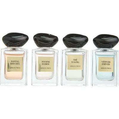 Armani Collezioni Armani Prive Discovery Fragrance Gift Set In Transparent