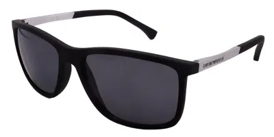 Armani Collezioni Armani Sunglasses Ea4058-506381-58-17-140 Polarized In Black