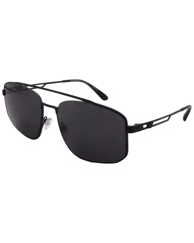 Armani Collezioni Armani Unisex Ea2139 57mm Sunglasses In Black