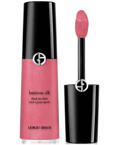 Armani Collezioni Beauty Luminous Silk Cheek Tint In 62s Magnetic Mauve