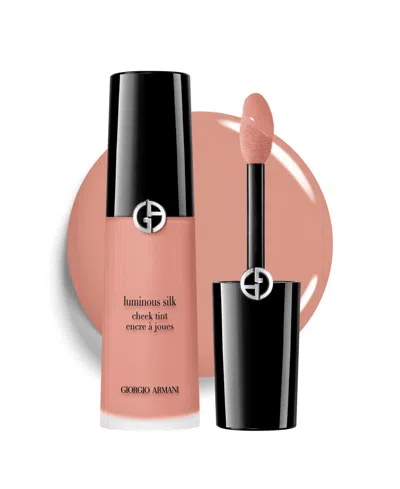 Armani Collezioni Beauty Luminous Silk Cheek Tint In New 12 Rosy Nude