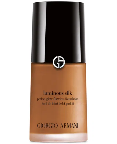 Armani Collezioni Beauty Luminous Silk Natural Glow Foundation In Brown