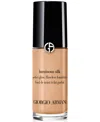 Armani Collezioni Beauty Luminous Silk Natural Glow Foundation, Travel Size In Brown