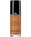 Armani Collezioni Beauty Luminous Silk Natural Glow Foundation, Travel Size In Brown