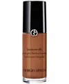 Armani Collezioni Beauty Luminous Silk Natural Glow Foundation, Travel Size In Brown