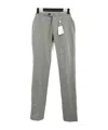 Armani Collezioni Belt-loop Casual Pants In Gray