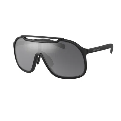Armani Collezioni Black Resin Sunglasses