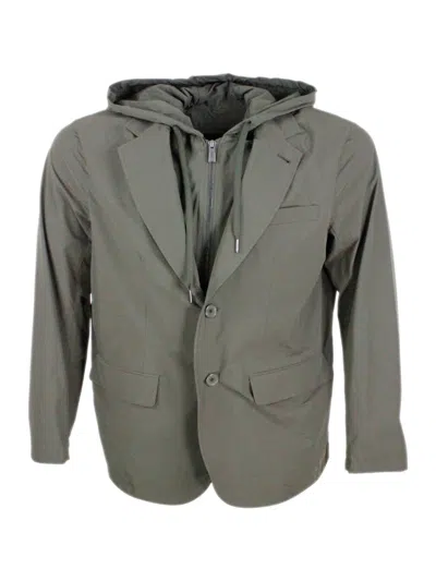 Armani Collezioni Blazer In Green