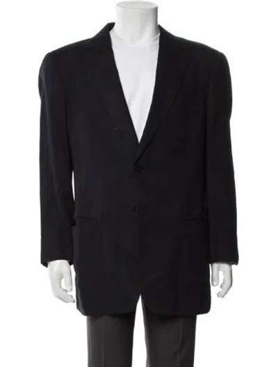 Pre-owned Armani Collezioni Blazer In Black
