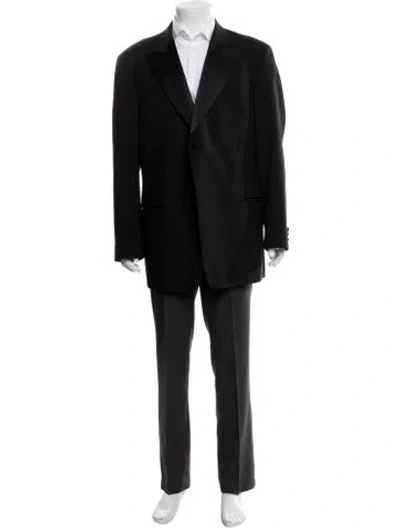 Pre-owned Armani Collezioni Blazer In Black