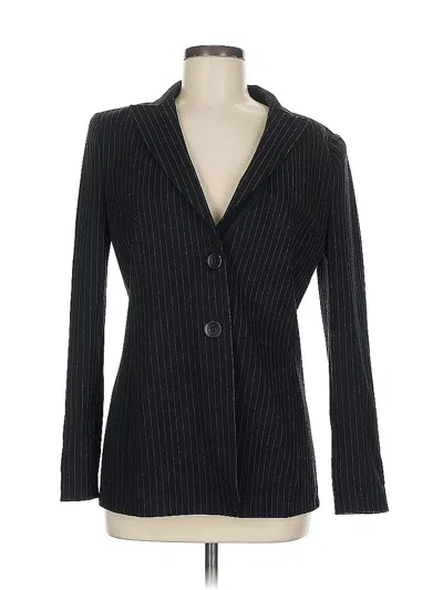 Pre-owned Armani Collezioni Blazer Jacket In Black