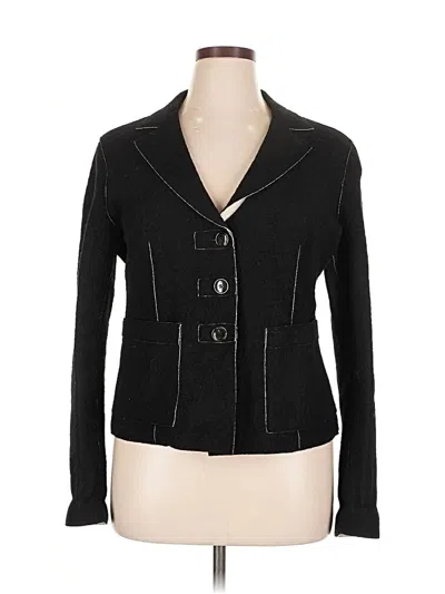 Pre-owned Armani Collezioni Blazer Jacket In Black