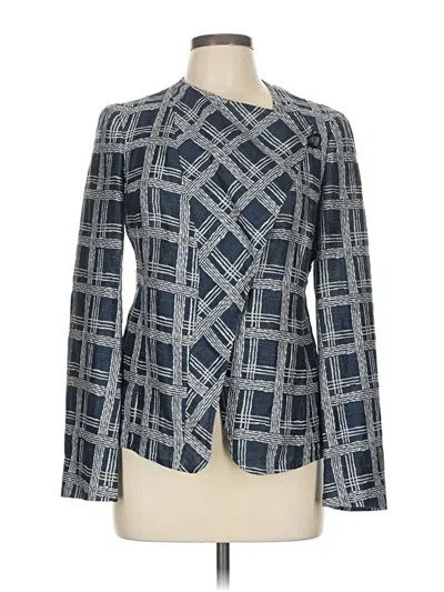 Pre-owned Armani Collezioni Blazer Jacket In Blue