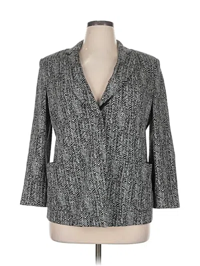 Pre-owned Armani Collezioni Blazer Jacket In Gray