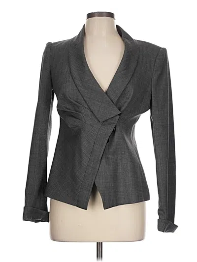 Pre-owned Armani Collezioni Blazer Jacket In Gray
