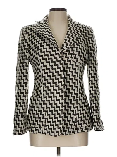 Pre-owned Armani Collezioni Blazer Jacket In White