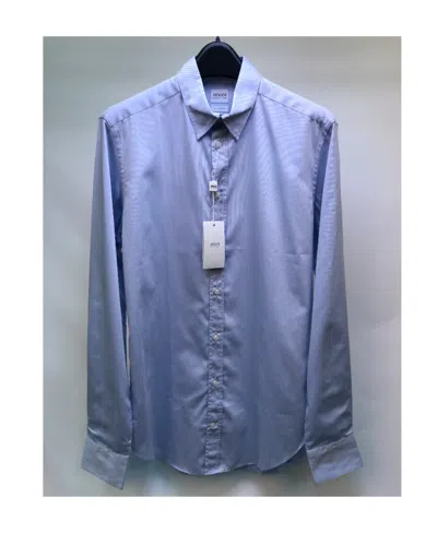 Armani Collezioni Button Shirt In Blue