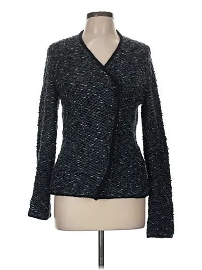 Pre-owned Armani Collezioni Cardigan Sweater In Black