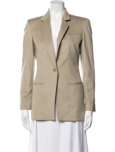 Pre-owned Armani Collezioni Cashmere Blazer In Neutral